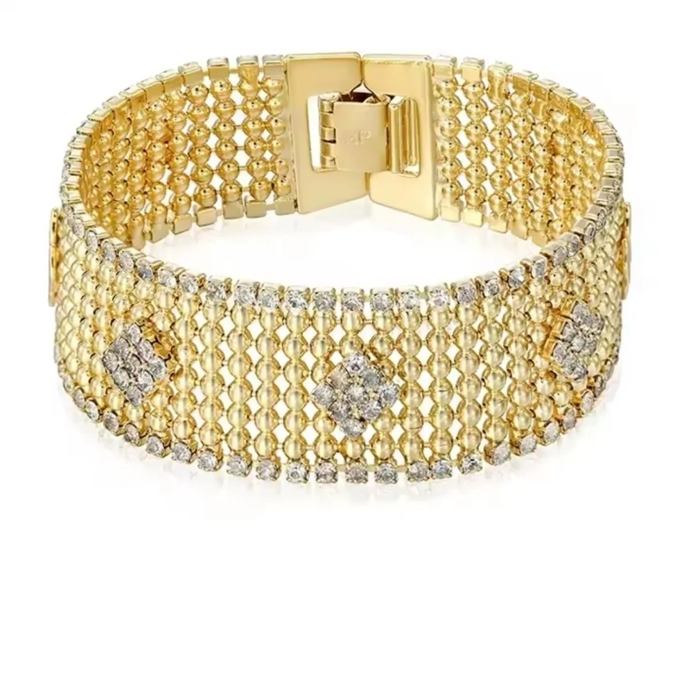 Gold and Silver Bracelet